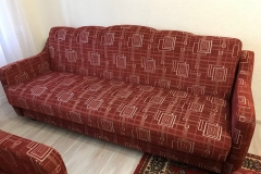 Перетяжка дивана в шенилл